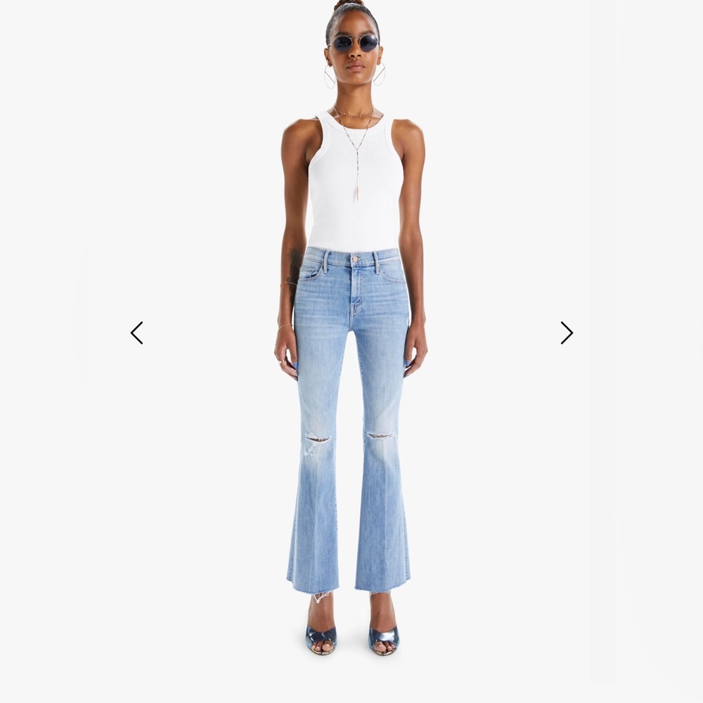 Mother The Weekender Fray Jeans color Dreamer size27